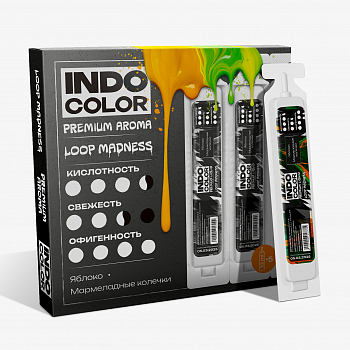 Ароматизатор IndoColor "Loop Madness / Яблочные мармеладные колечки" 13мл (на 30мл)