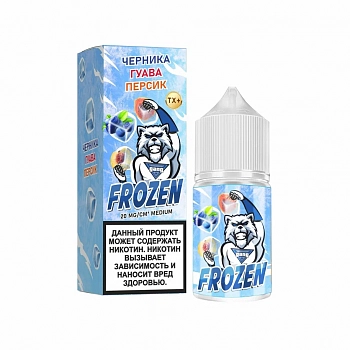 Ар Gang FROZEN SALT "Черника Гуава Персик" 30-20